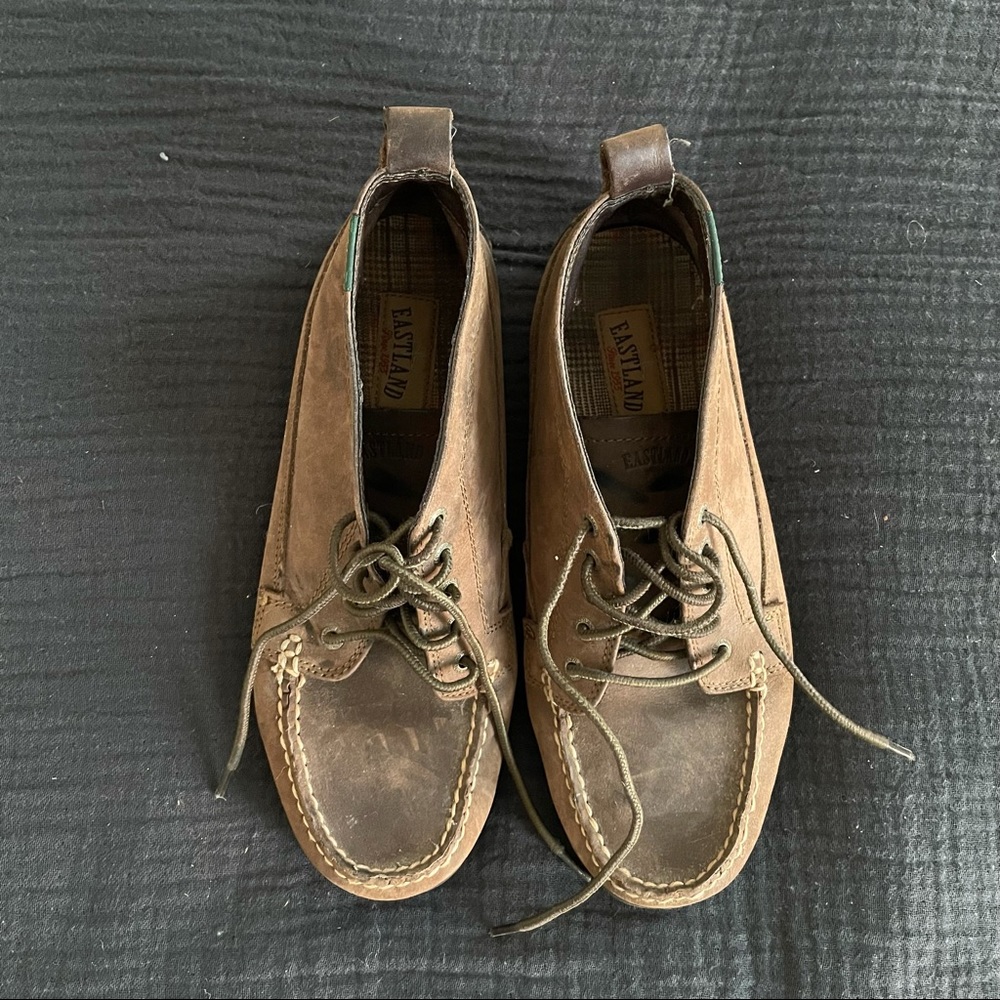 Eastland Seneca camp moccasin chukka boot